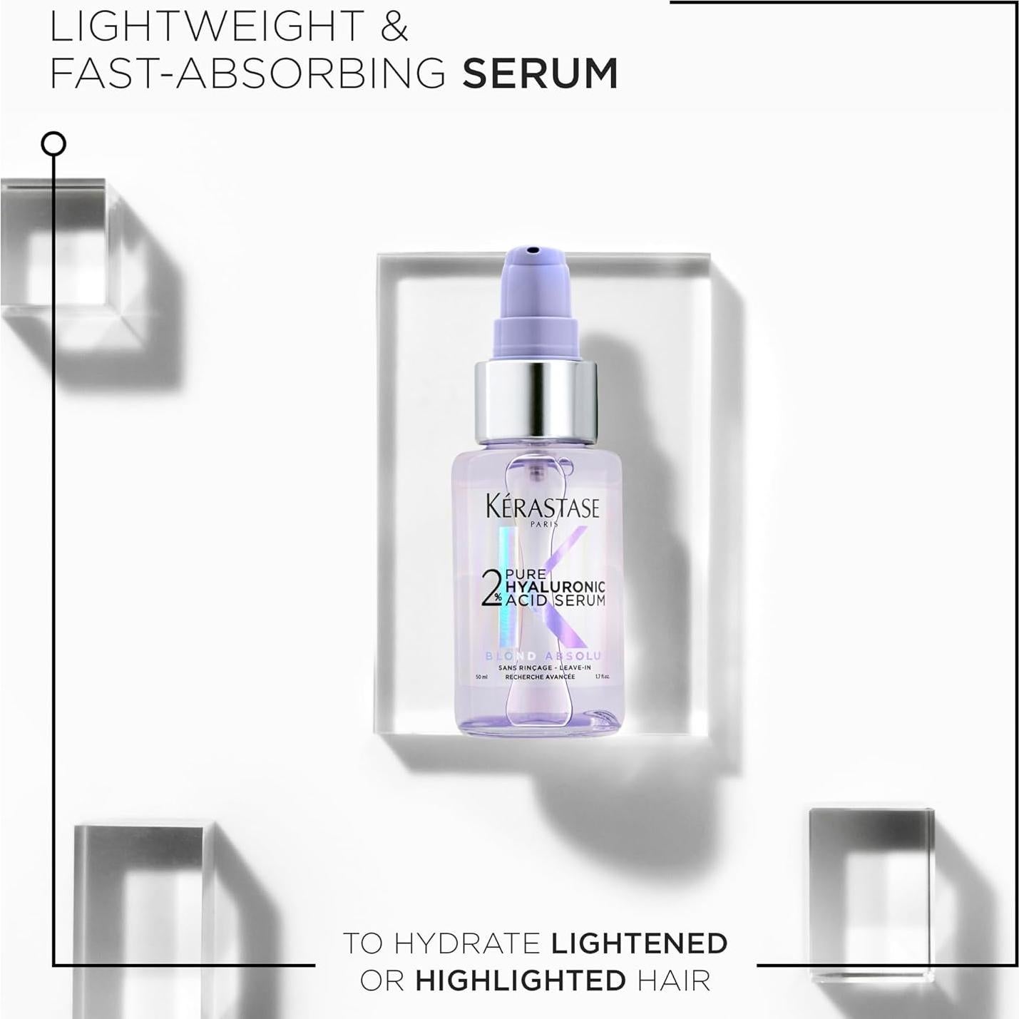 Sérum Capilar Kérastase Blond Absolute 50ml - Ácido Hialurónico 2%