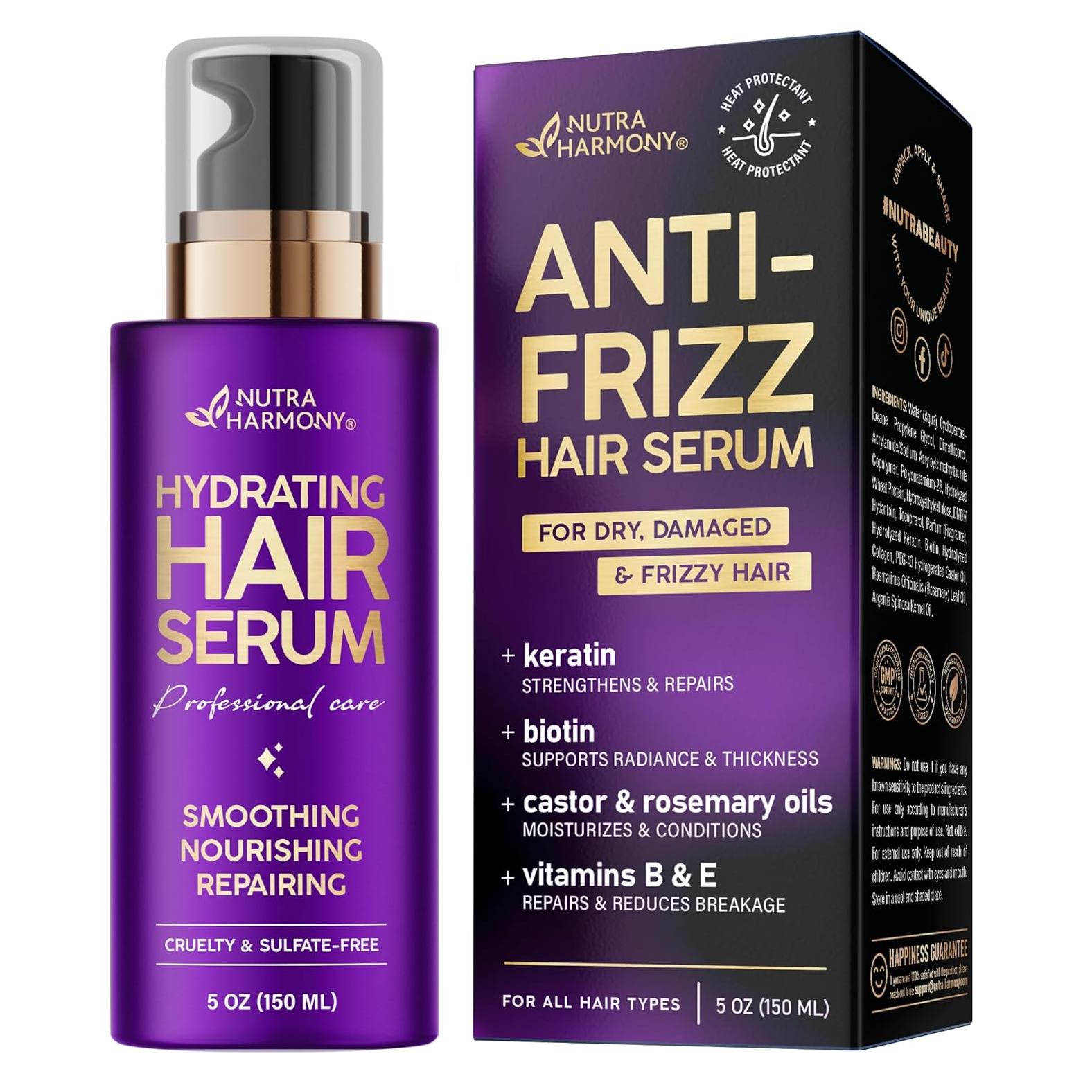 Suero Capilar Hidratante Nutra Harmony 141 g - Antifrizz