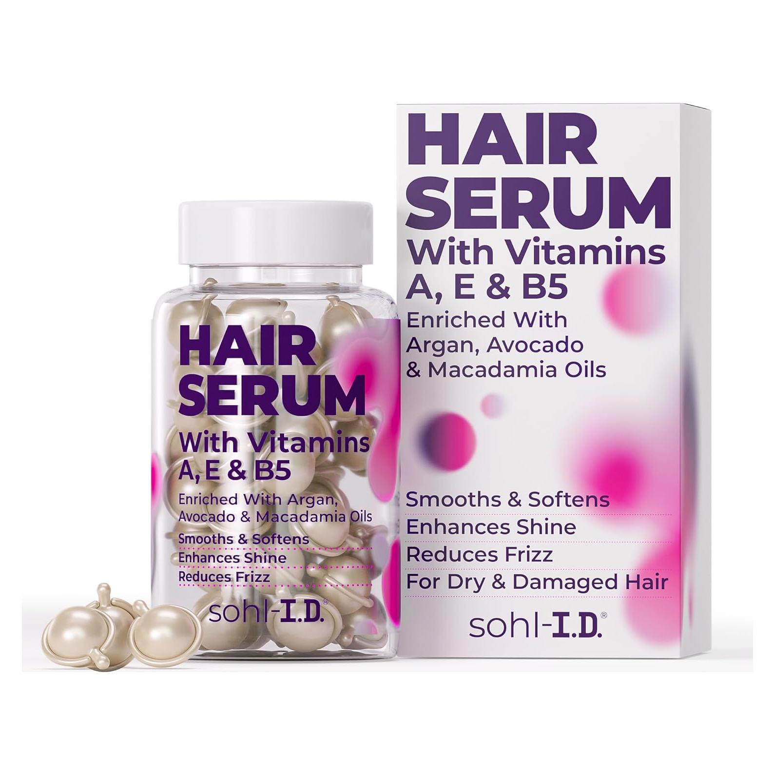 Suero para Cabello Sohl-I.D. 40 Cápsulas Hidratantes