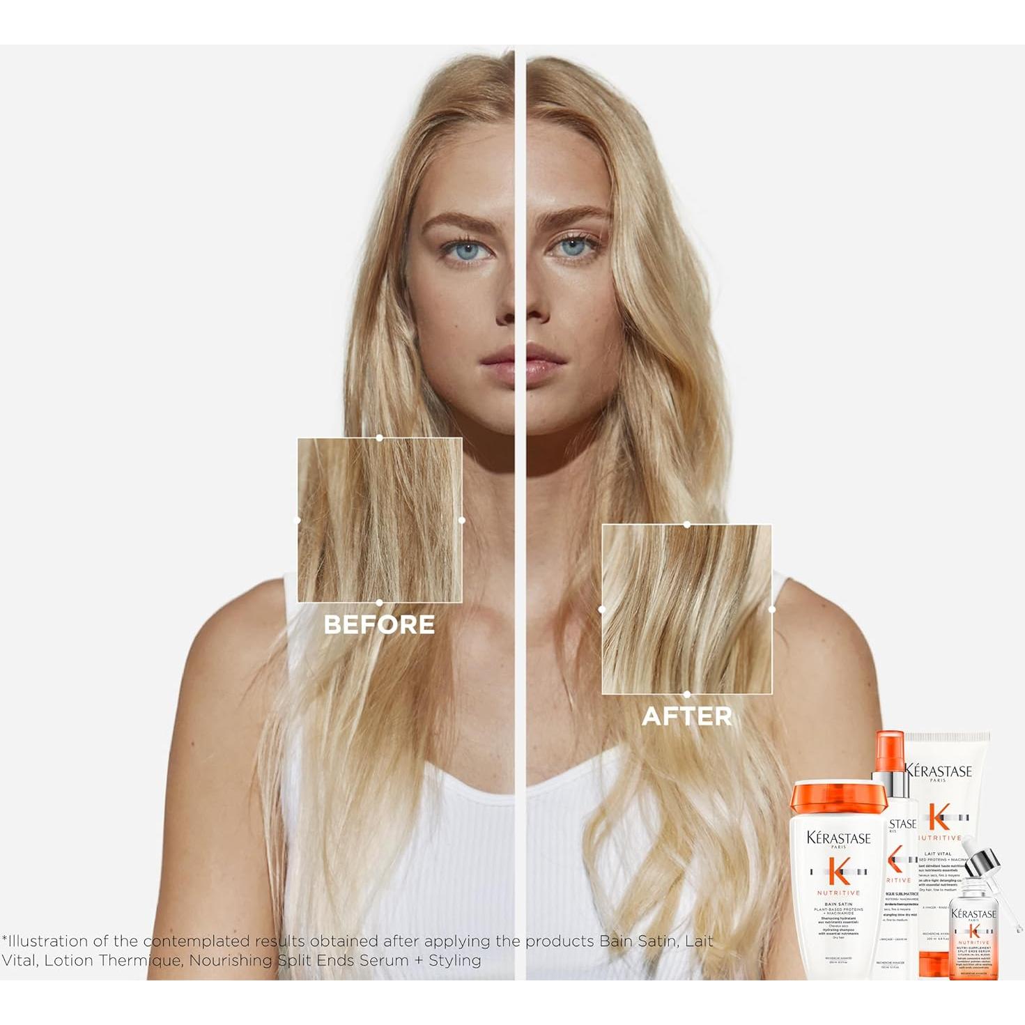 Champú Kerastase Nutritive Bain Satin 250 ml - Hidratante