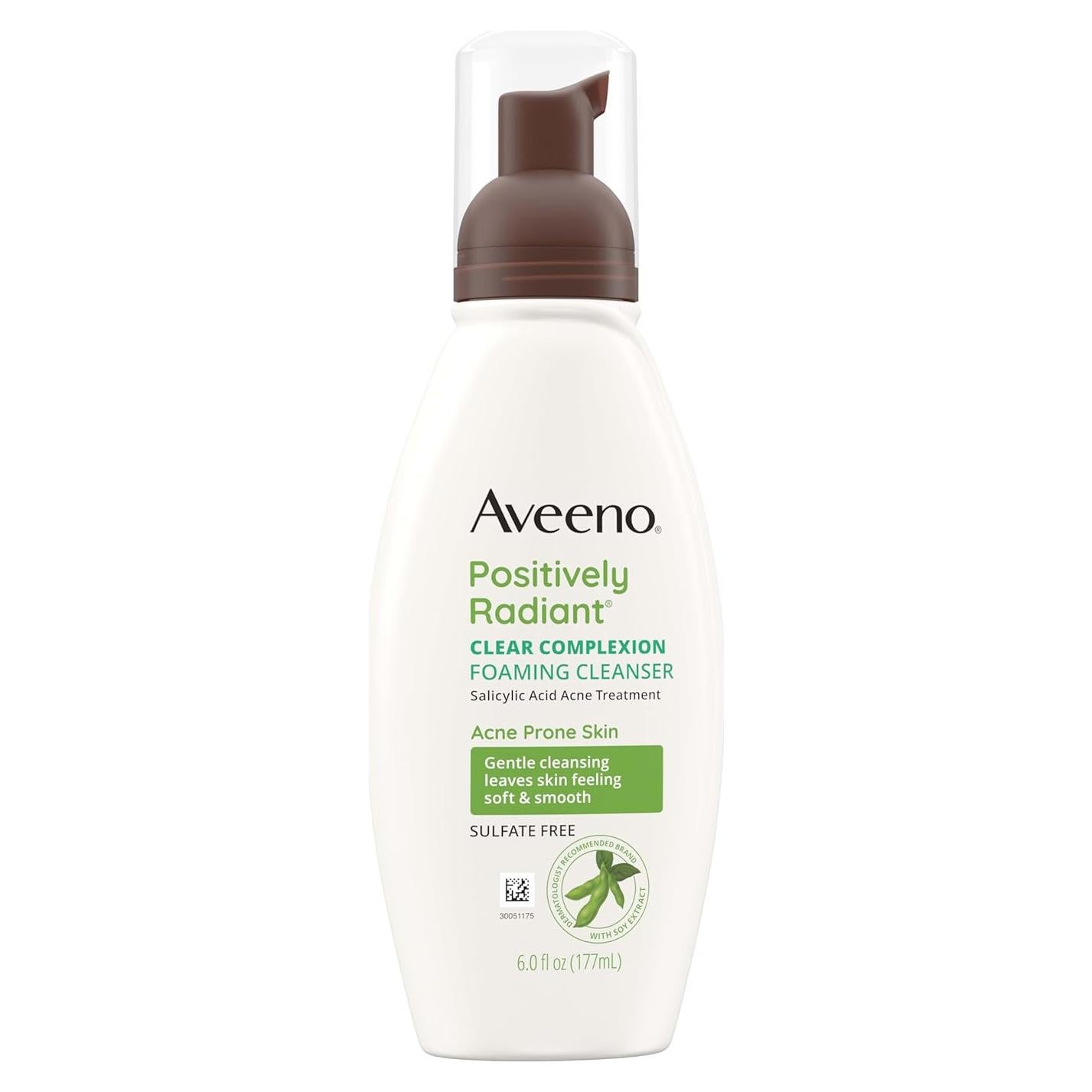 Limpiador Facial Espumoso Aveeno Clear Complexion 170g
