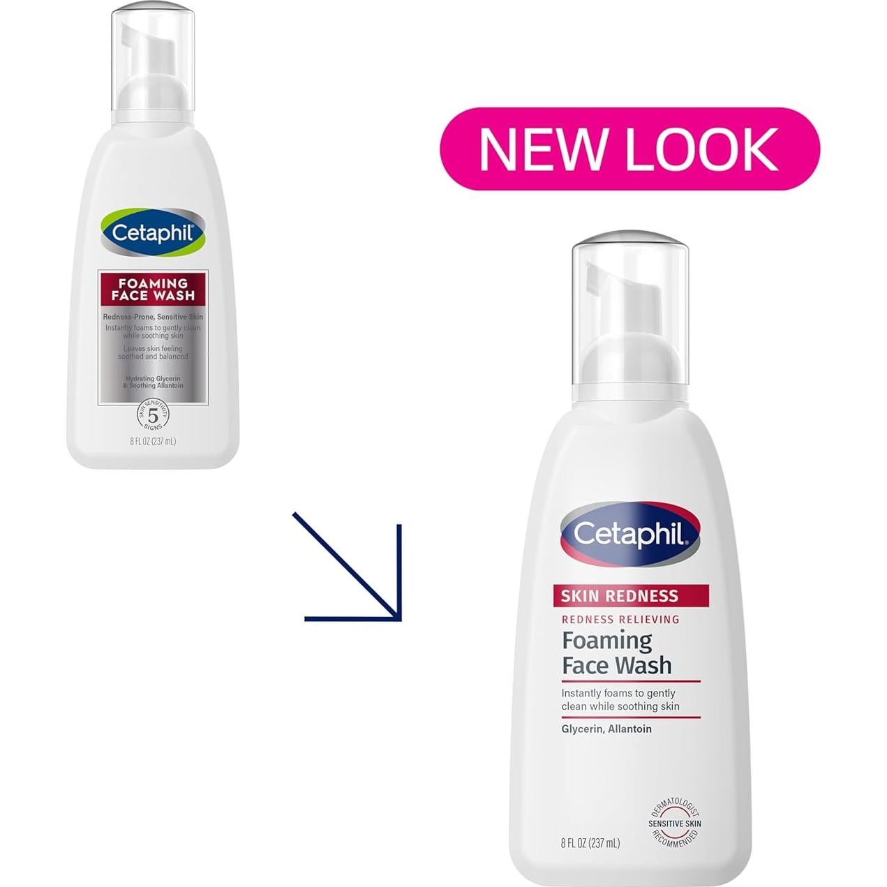 Limpiador Espumoso Cetaphil para Piel Sensible 236 ml