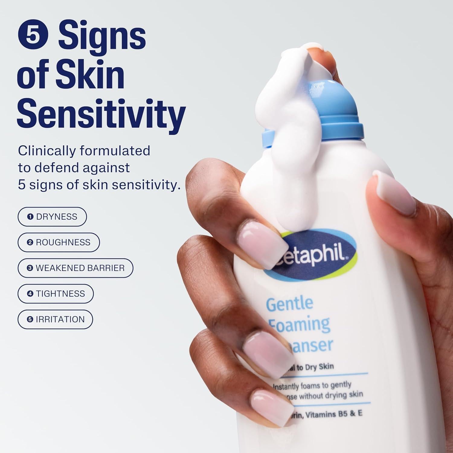 Limpiador Espumoso Suave Cetaphil 2x226g Piel Sensible