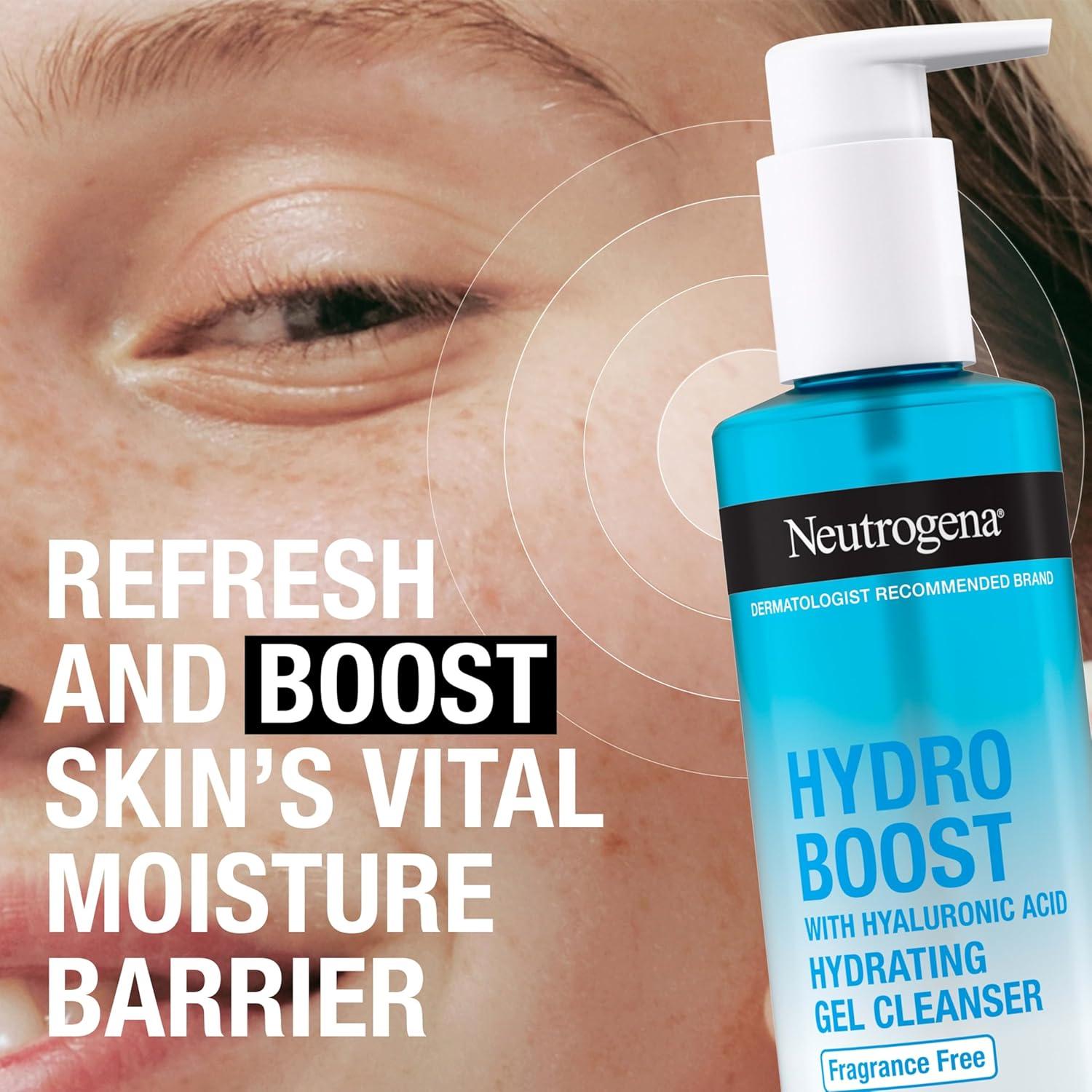 Gel Limpiador Facial Hidratante Neutrogena Hydro Boost 230 ml