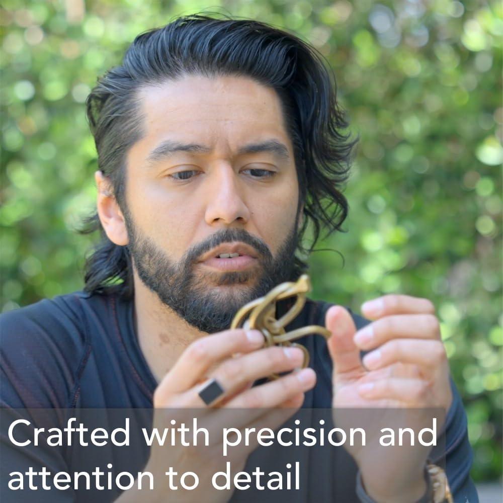 Rompecabezas de Metal BePuzzled Reloj de Arena Nivel 6