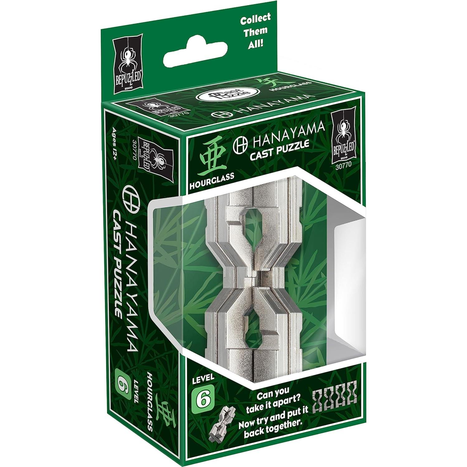 Rompecabezas de Metal BePuzzled Reloj de Arena Nivel 6