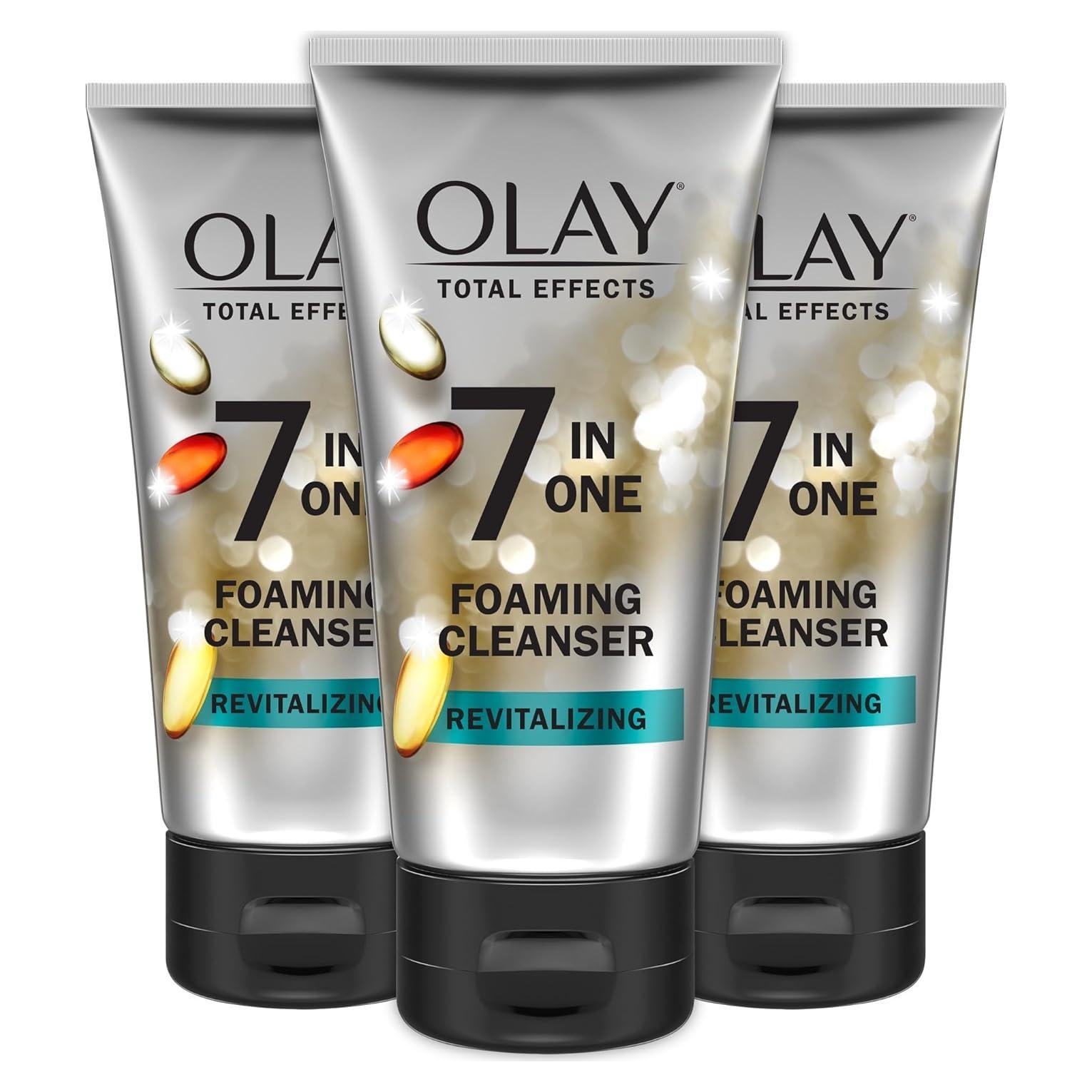 Limpiador Facial Espumoso Olay Total Effects 3x150ml