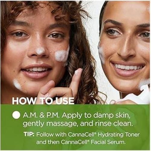 Espuma Limpiadora Botánica Andalou Naturals CannaCell 162 ml