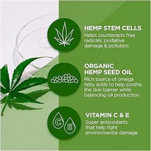 Espuma Limpiadora Botánica Andalou Naturals CannaCell 162 ml