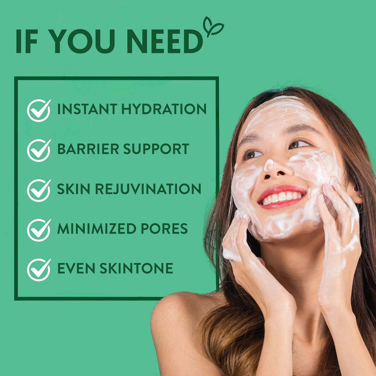 Limpiador Facial Espumoso By Nature 150ml Ácido Hialurónico