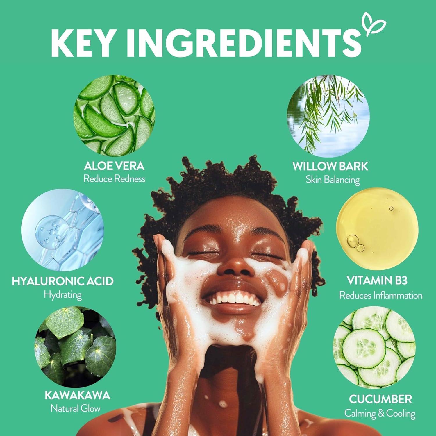 Limpiador Facial Espumoso By Nature 150ml Ácido Hialurónico