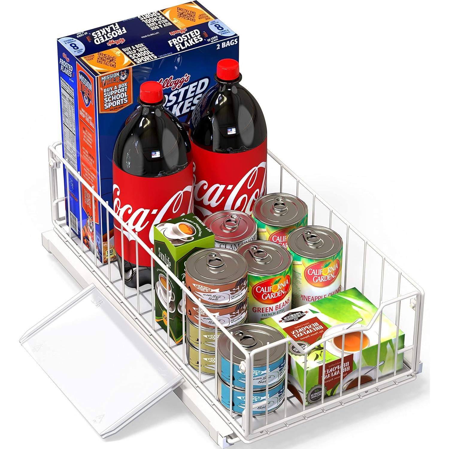 Organizador deslizante Simple Houseware 43,69x24,64x12,7 cm Blanco