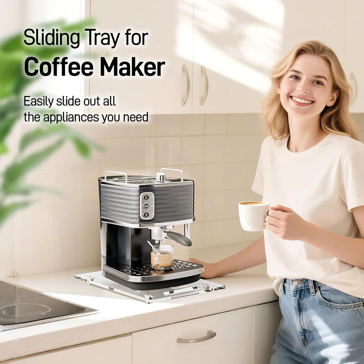 Bandeja deslizante para electrodomésticos Greyghost 25x36 cm