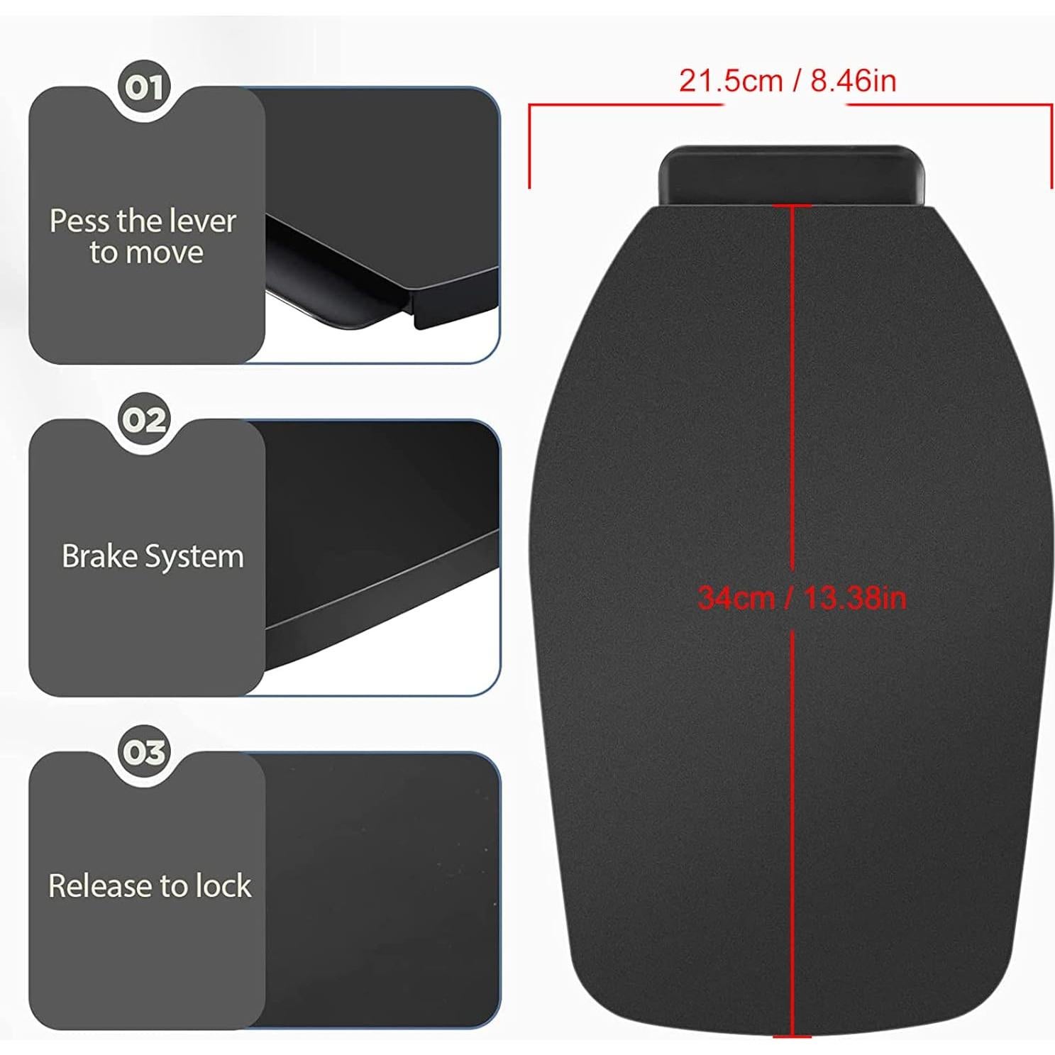 Bandeja Deslizante KitchenAid 4.5-5 Qt Negra con Ruedas