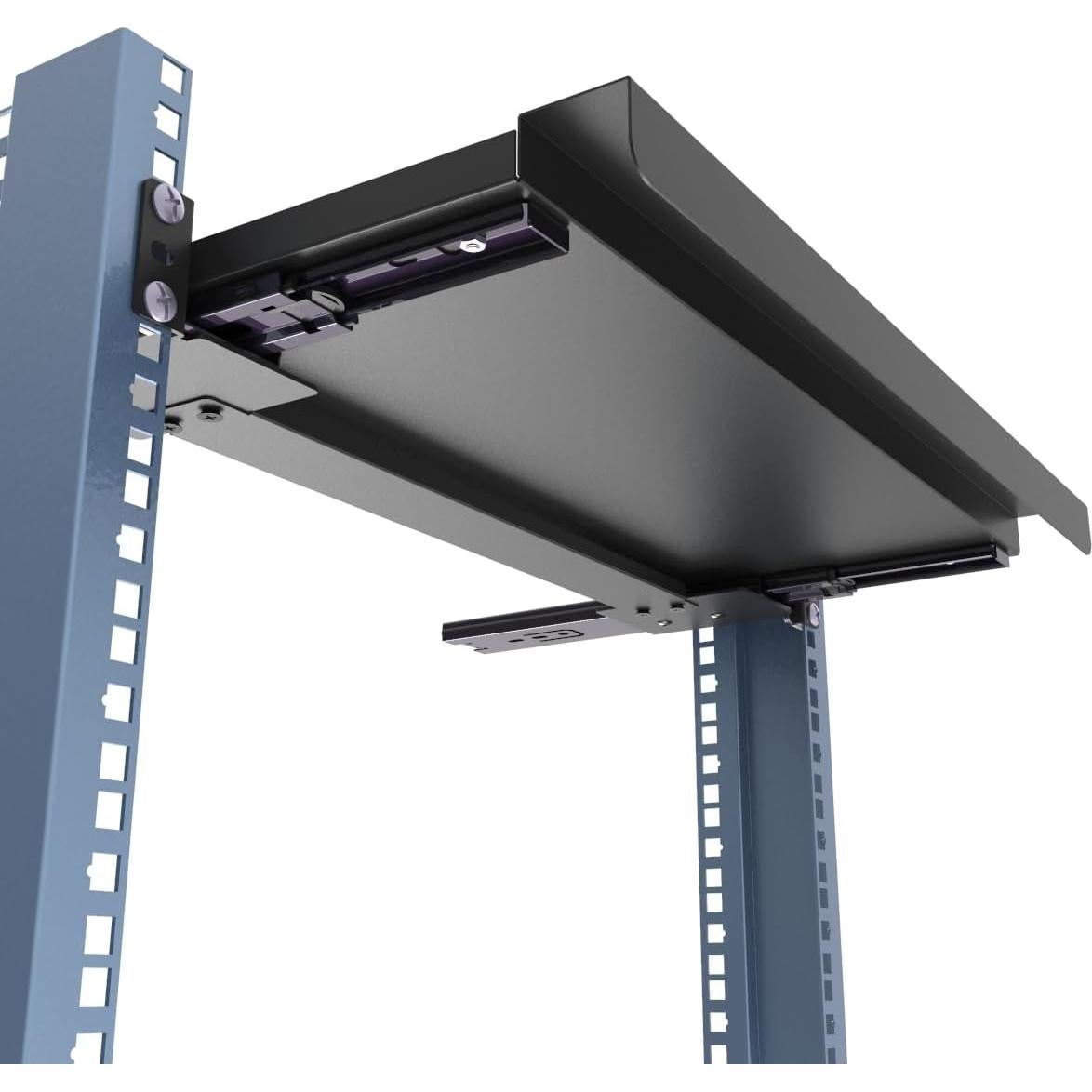Bandeja para Teclado 1U Jingcheng 20,32 cm Deslizante Rack