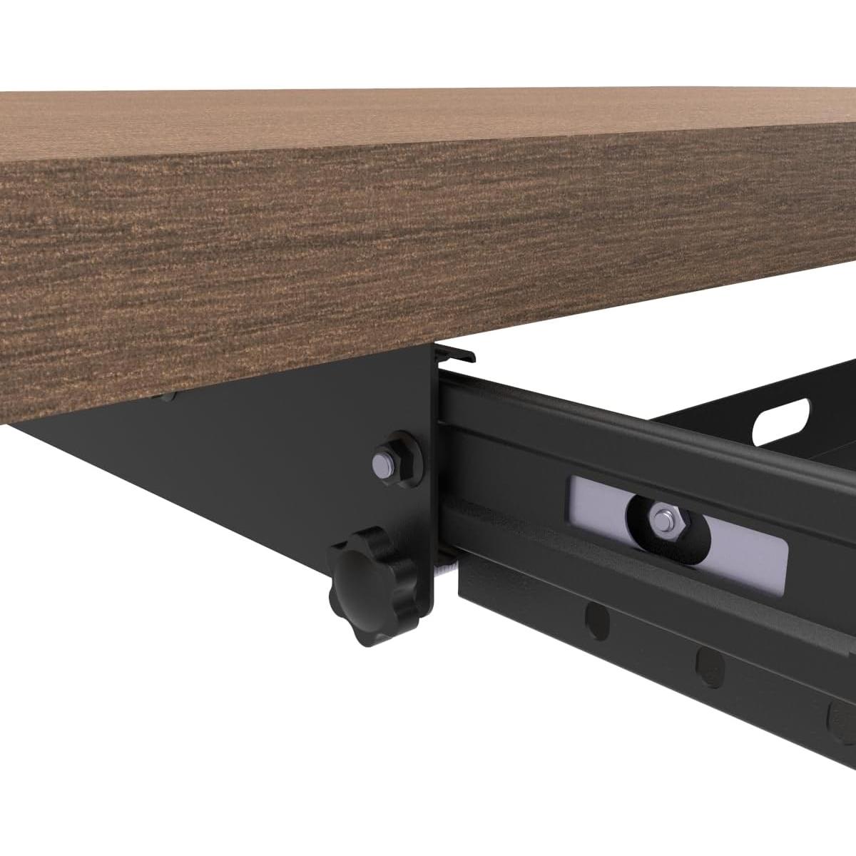 Bandeja Deslizante para Teclado JINGCHENGMEI 68,58 cm Metal Negro