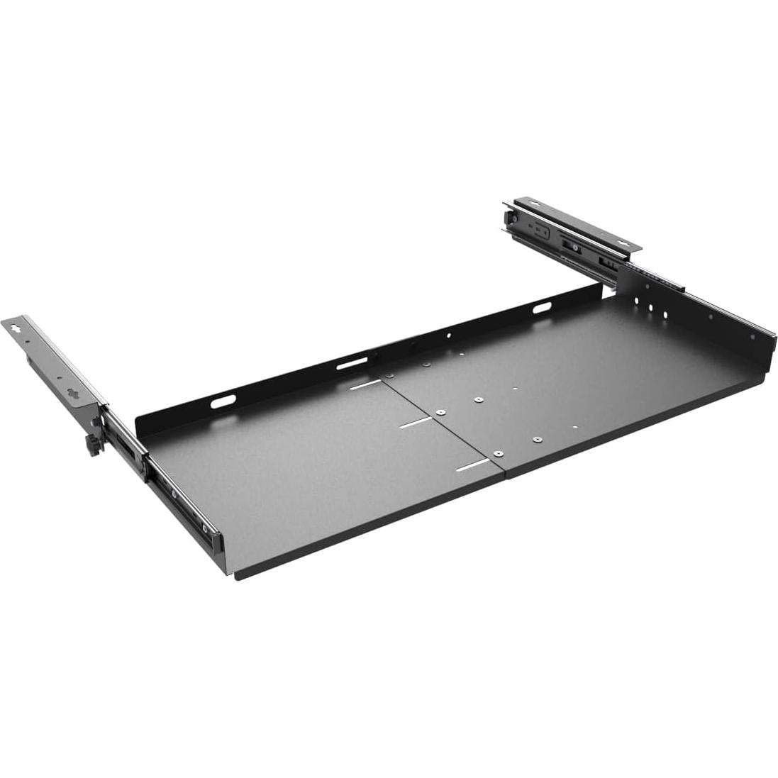 Bandeja Deslizante para Teclado JINGCHENGMEI 68,58 cm Metal Negro