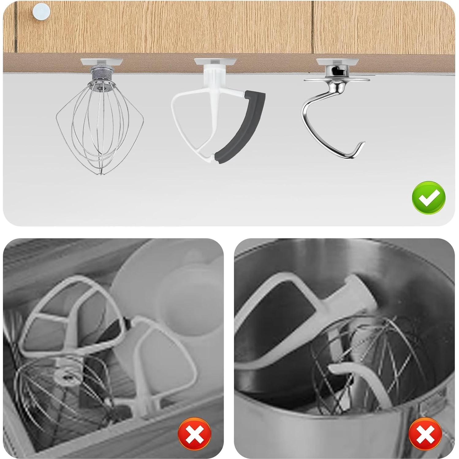 Alfombrilla deslizante KitchenAid 4.5-5 Qt con organizador