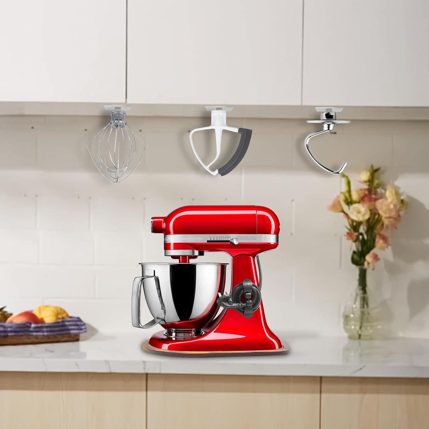 Alfombrilla deslizante KitchenAid 4.5-5 Qt con organizador