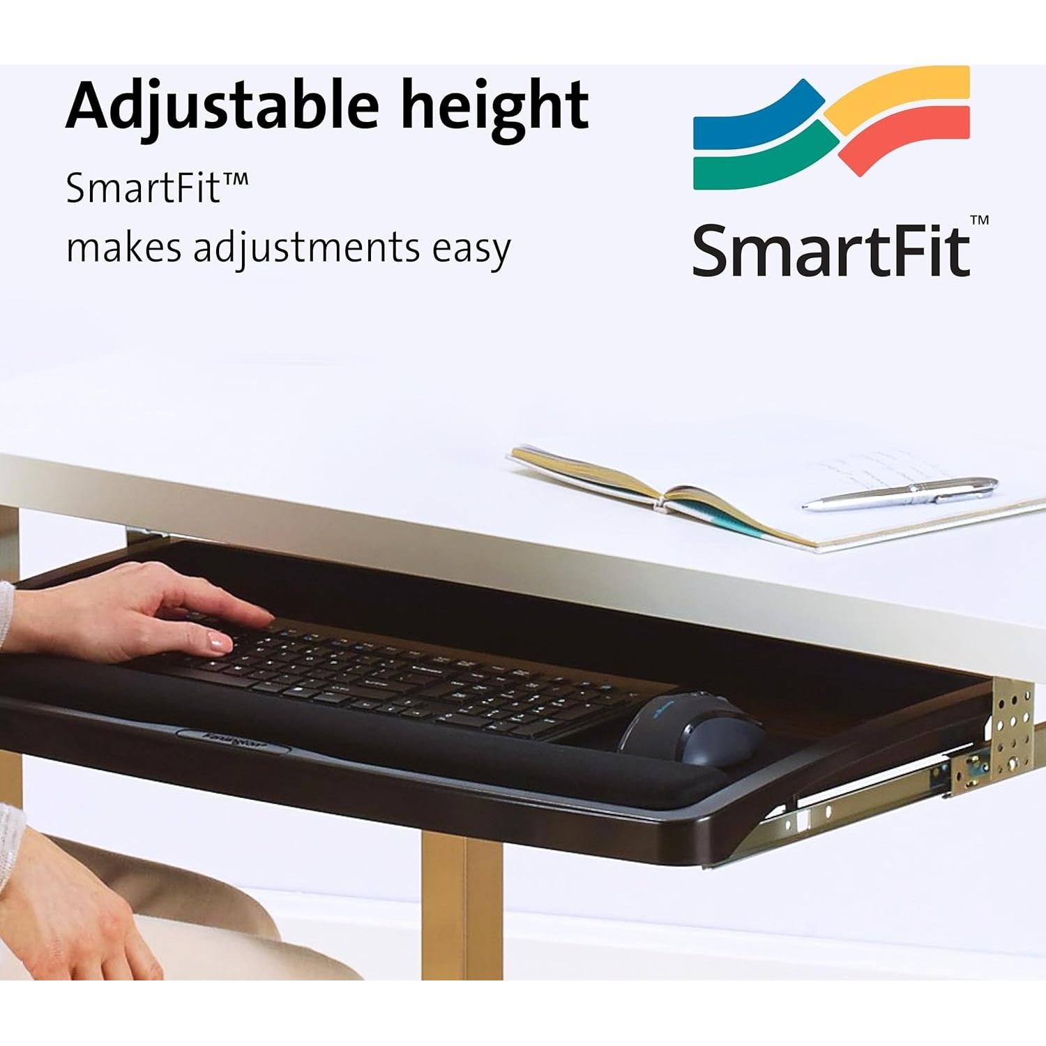 Bandeja de Teclado Ergonómica Kensington SmartFit 62,23x29,85cm