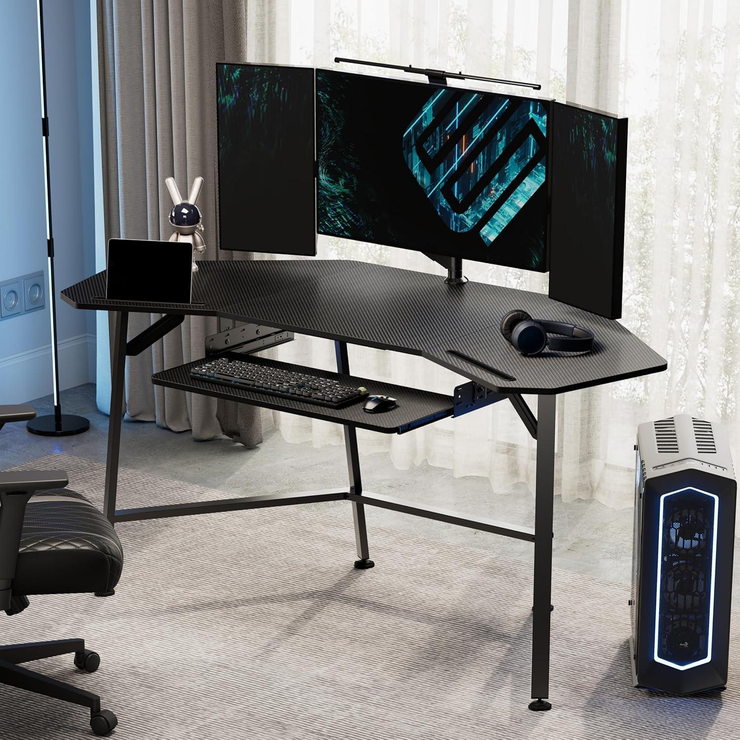 Bandeja de Teclado Ajustable EUREKA ERGONOMIC 71x28 cm