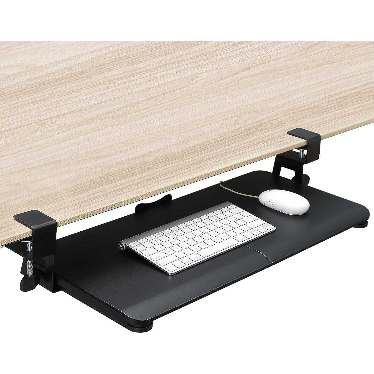 Bandeja de Teclado Deslizante DQCGLY 76x30cm Negro