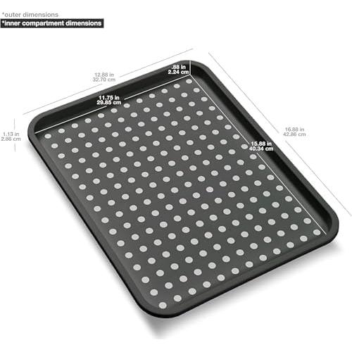 Bandeja de Goteo Madesmart Granito 42.86x32.70 cm Antideslizante