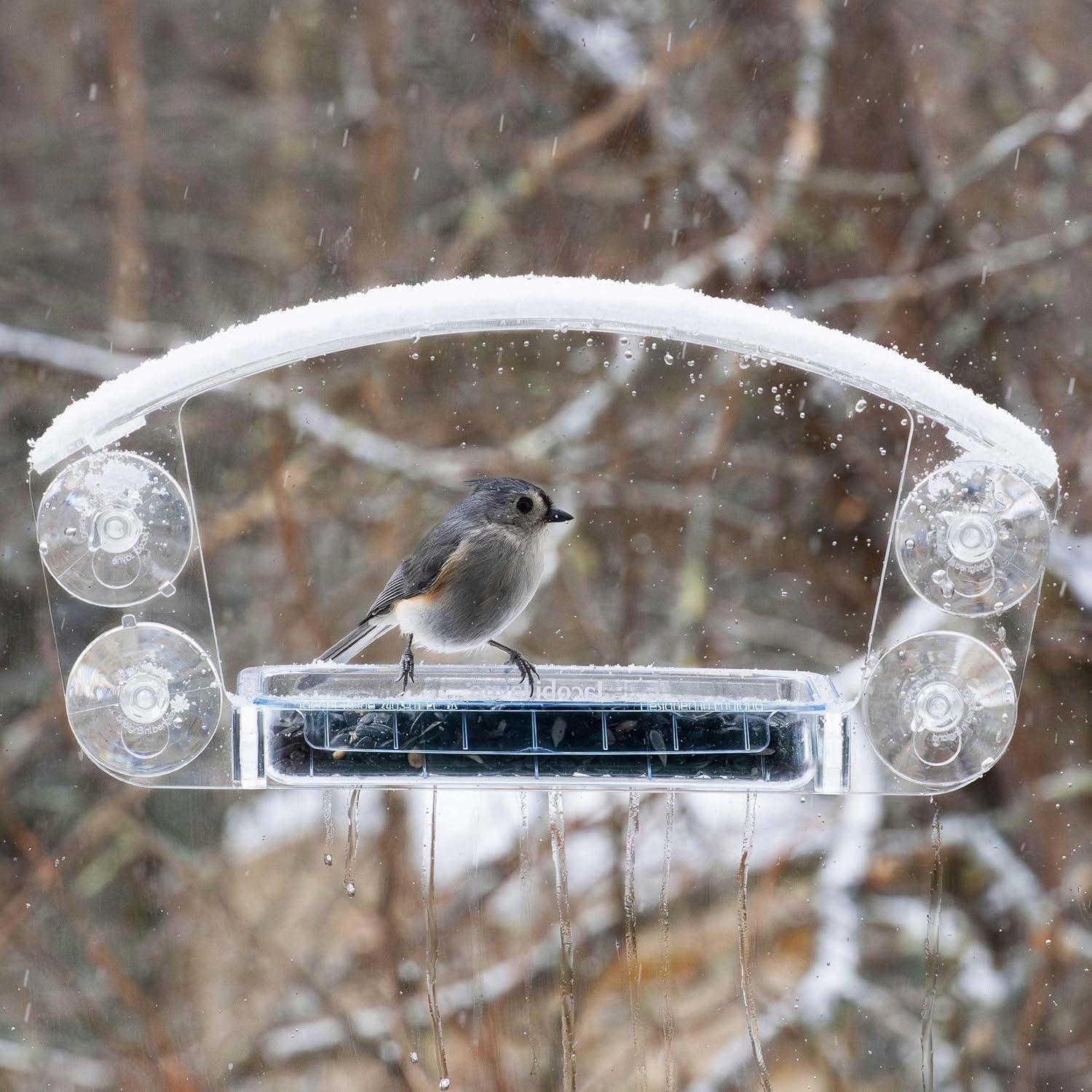 Comedero de Ventana Acrílico Jacobi Jayne Sky Deck 37x17 cm