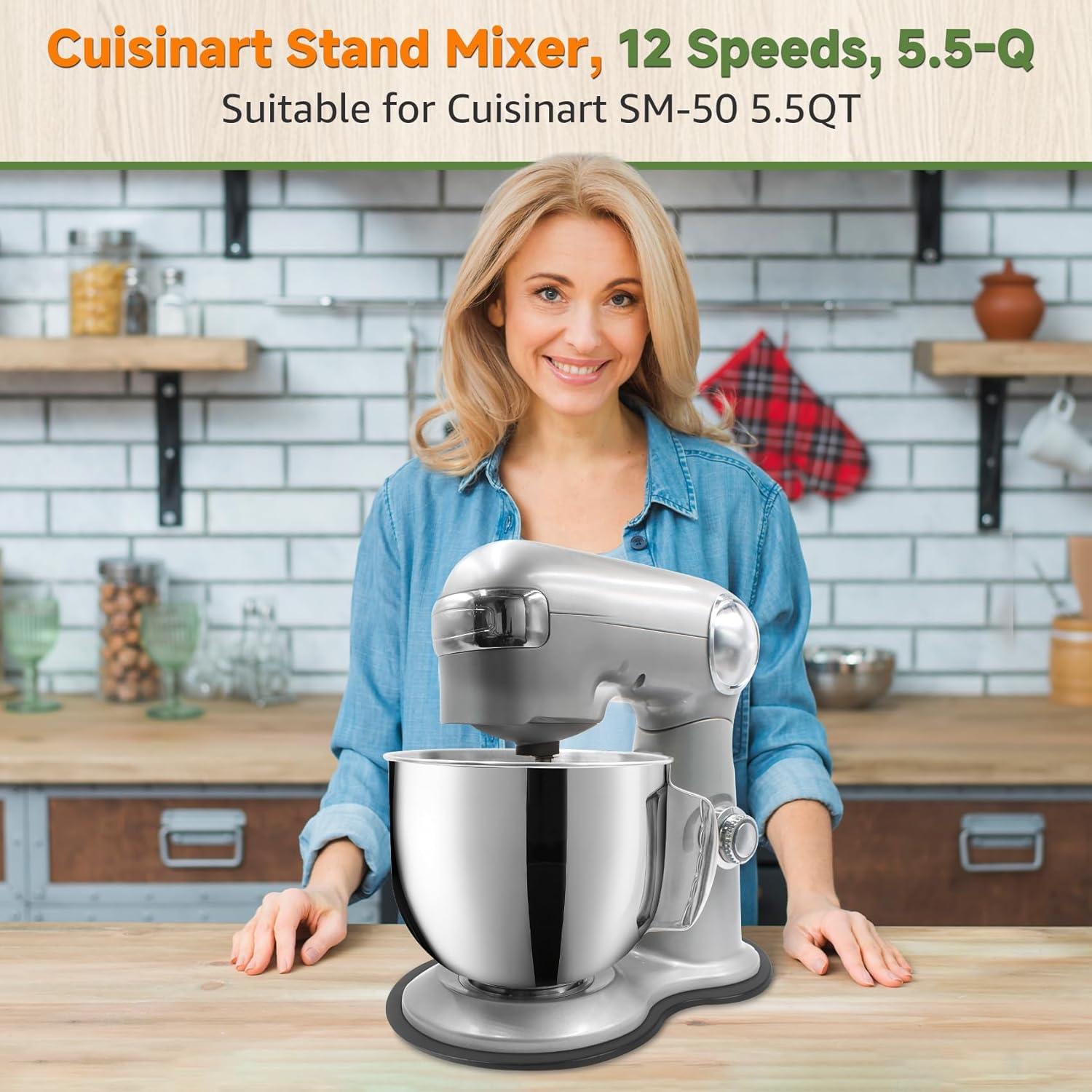 Deslizador para Batidora Cuisinart 5.5qt - Alfombrilla Negra