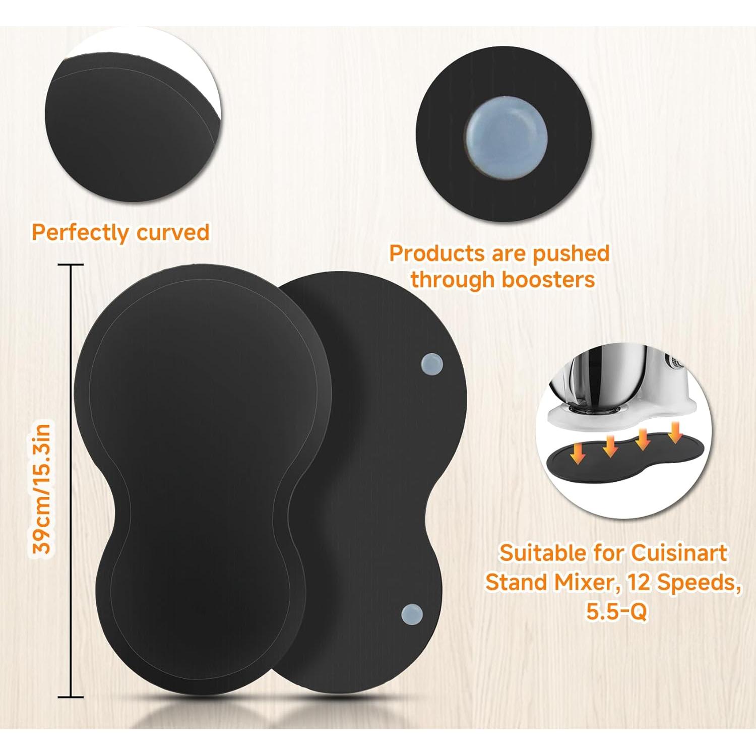 Deslizador para Batidora Cuisinart 5.5qt - Alfombrilla Negra