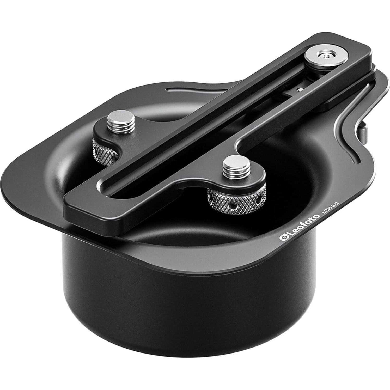 Soporte para Tazas LEOFOTO LCH-3-2 para Laptop Negro