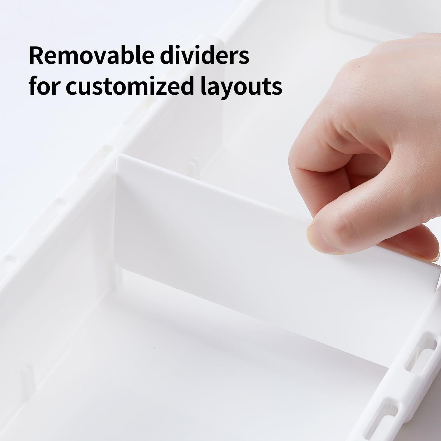 Organizador de Cajones Souyoyu Blanco Expandible 29-46 cm