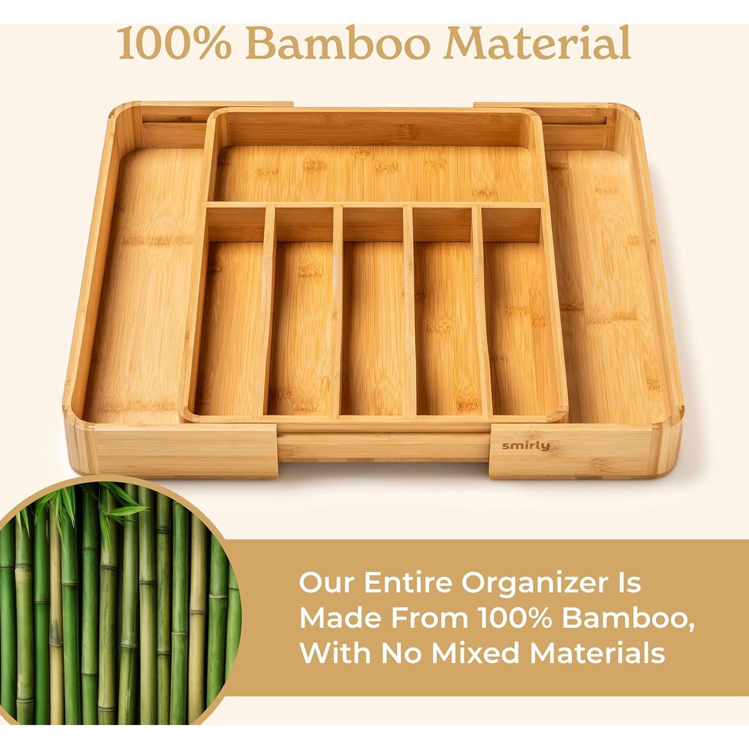 Organizador de Cajones de Cubiertos SMIRLY 8 Compartimentos