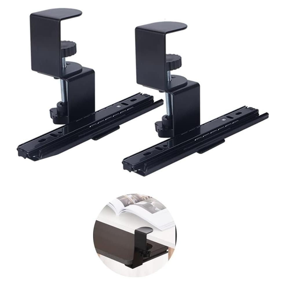 Soporte de bandeja de teclado Niciksty ajustable 20 cm