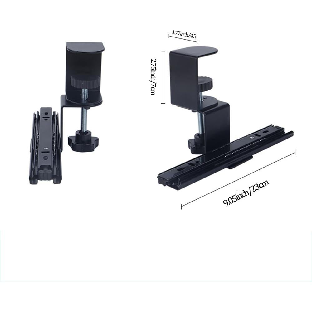 Soporte de bandeja de teclado Niciksty ajustable 20 cm