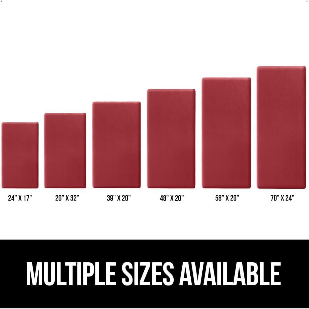 Alfombra Antifatiga Gorilla Grip 99x51 cm Roja Acolchada