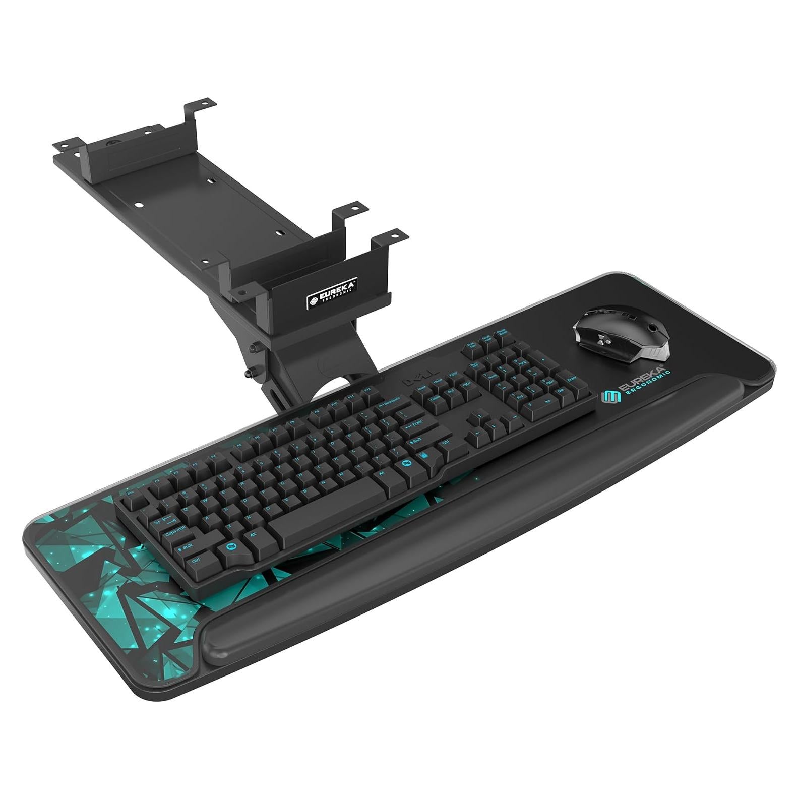 Bandeja de Teclado Ajustable EUREKA ERGONOMIC 71x25cm