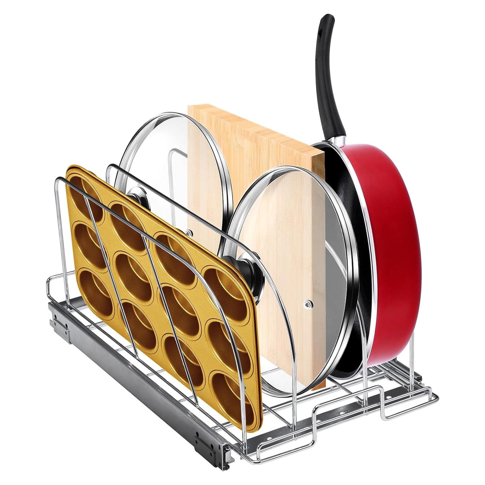 Organizador Deslizante VEVOR para Sartenes y Ollas 55kg