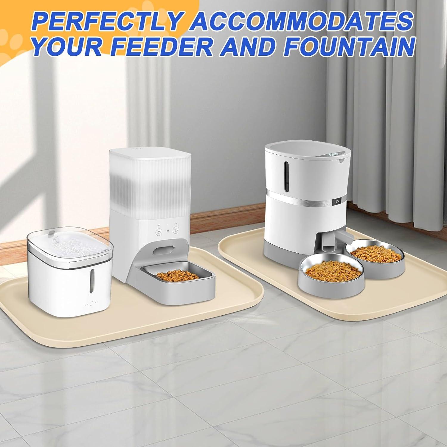 Alfombrilla de Silicona para Mascotas SMILOOL 60x40cm Antideslizante