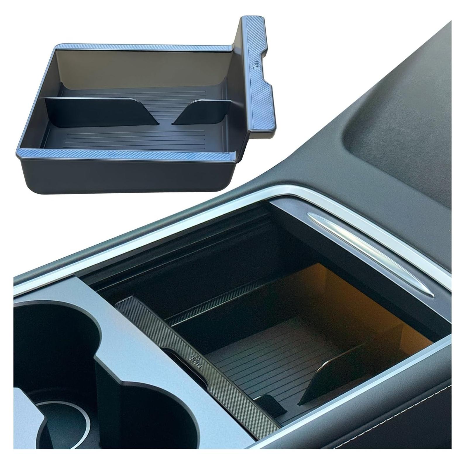 Bandeja organizadora JVMA para Tesla Model Y y Model 3 2021-2024