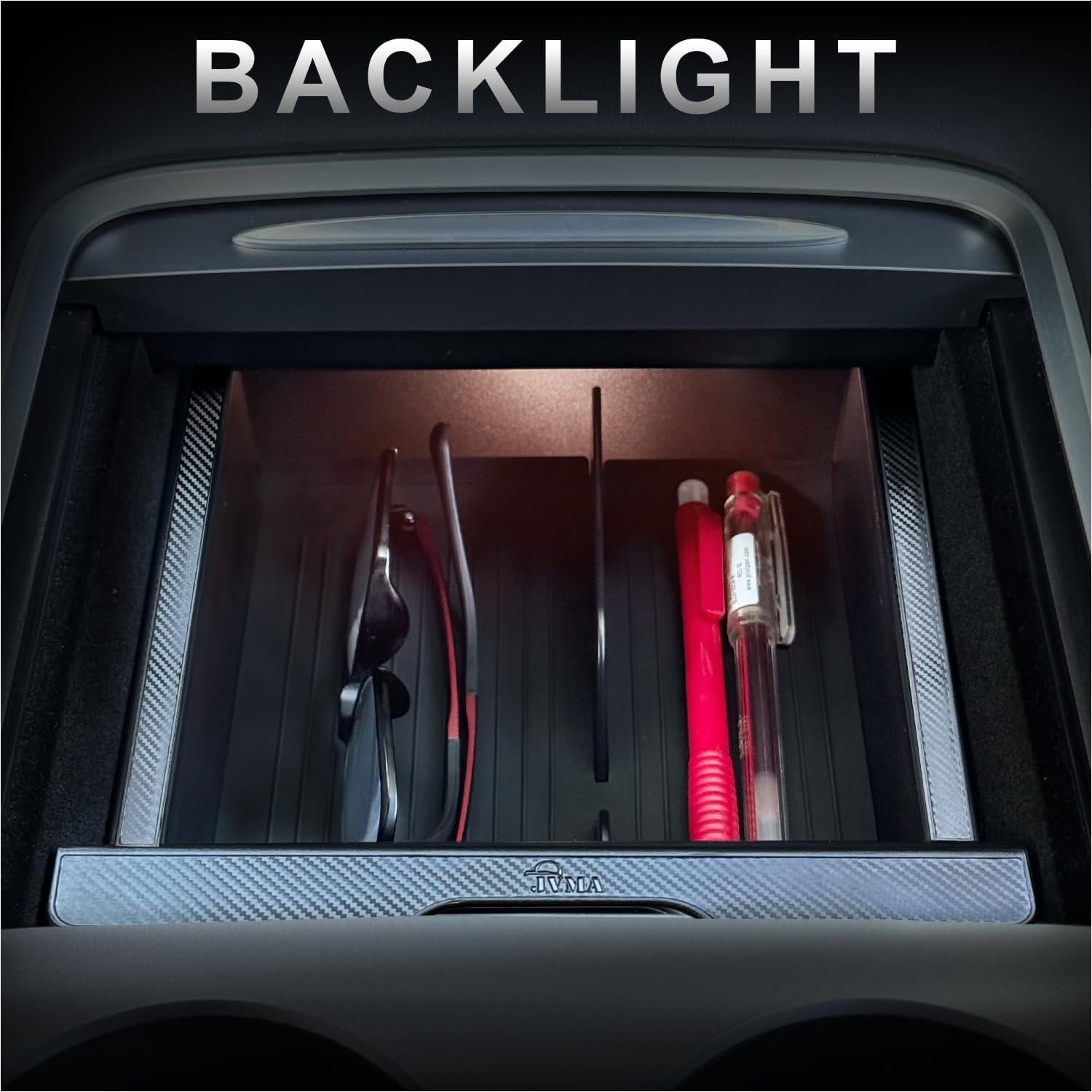 Bandeja organizadora JVMA para Tesla Model Y y Model 3 2021-2024