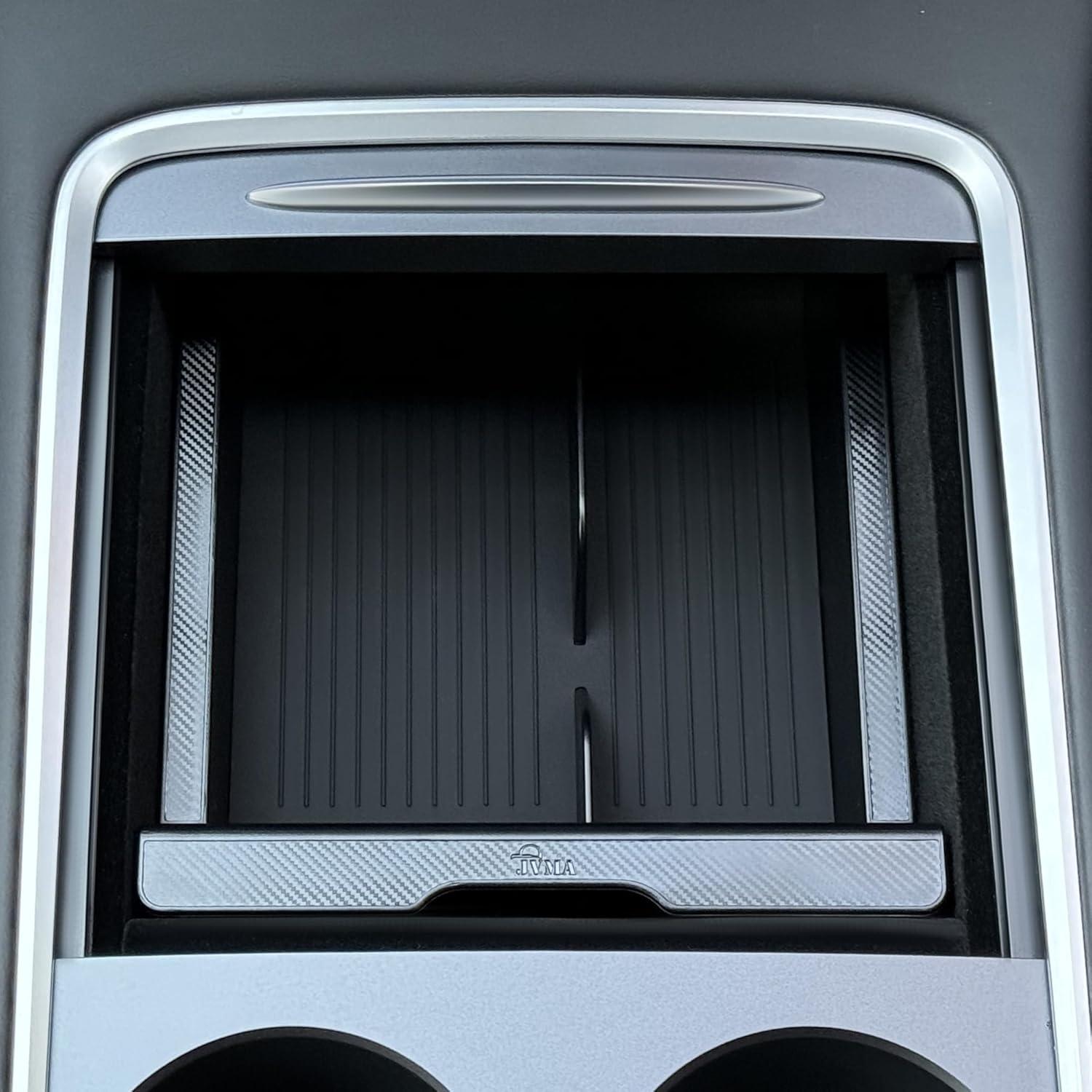 Bandeja organizadora JVMA para Tesla Model Y y Model 3 2021-2024