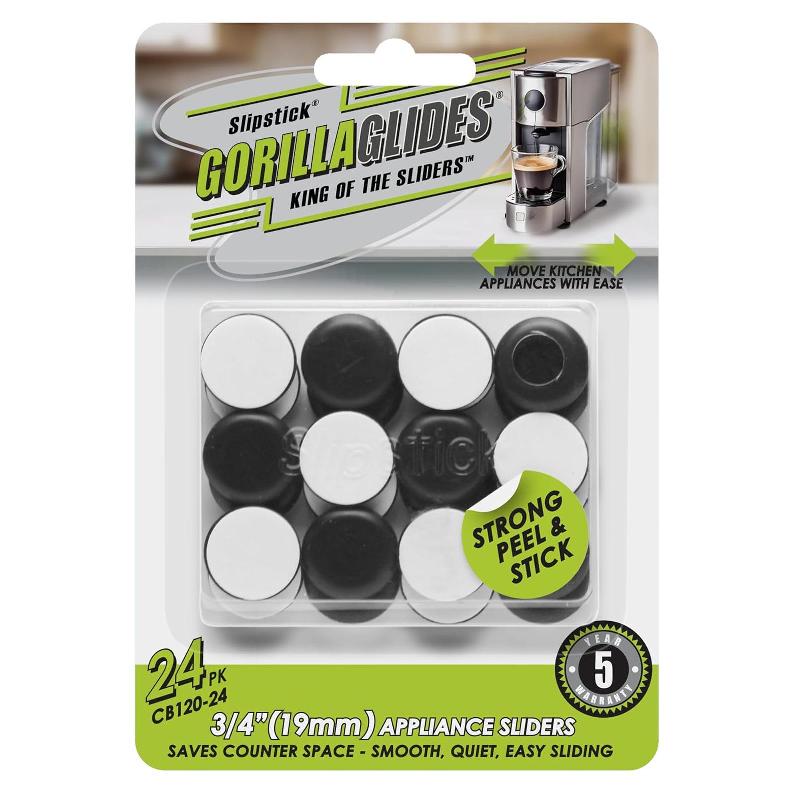 Deslizadores autoadhesivos Slipstick GorillaGlides 24 unidades