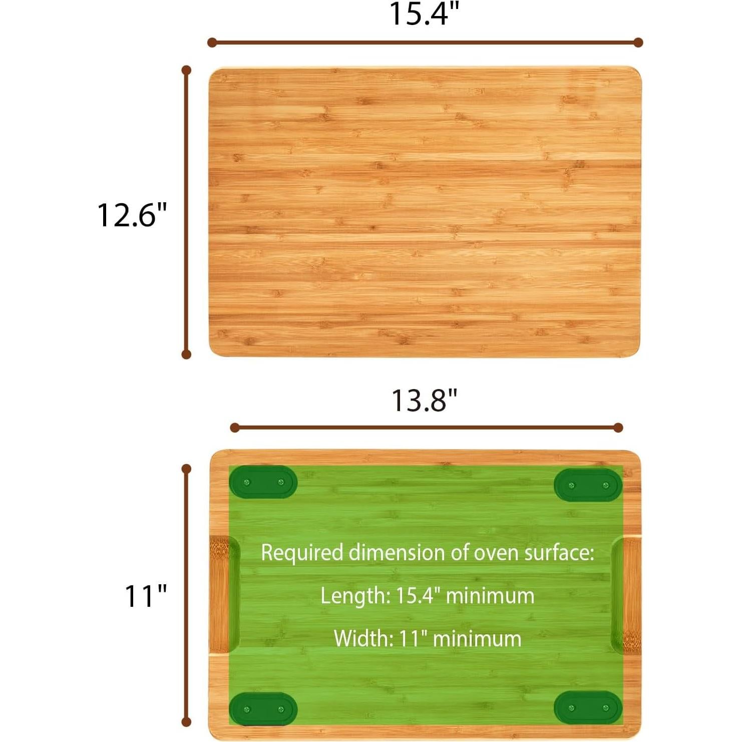 Tabla de Cortar Umilife para Horno Tostador SP151 de Bambú