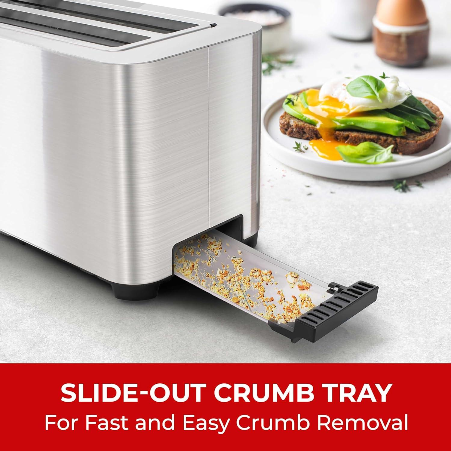 Tostadora Mueller UltraToast 4 Rebanadas Acero Inoxidable