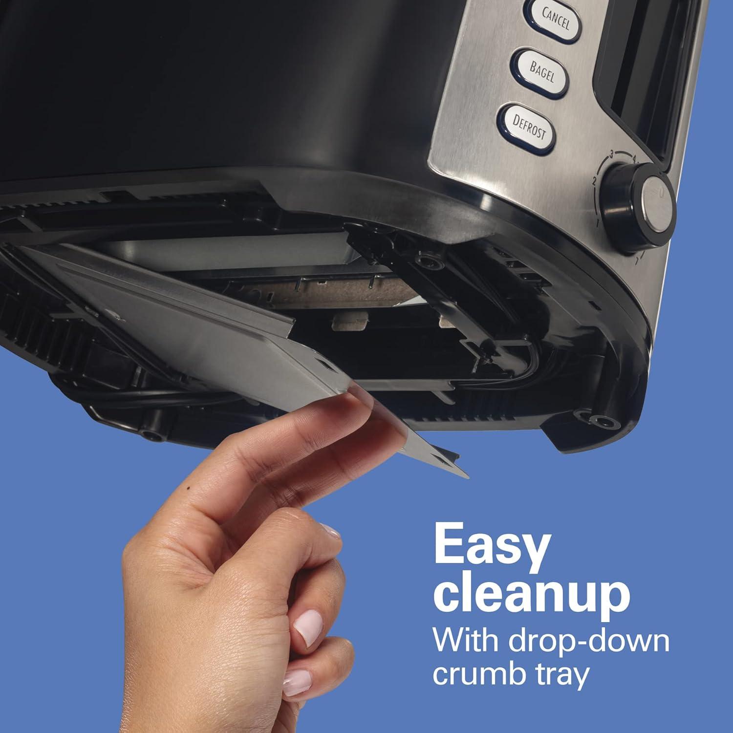 Tostadora Hamilton Beach 2 Rebanadas Extra Ancha 750W