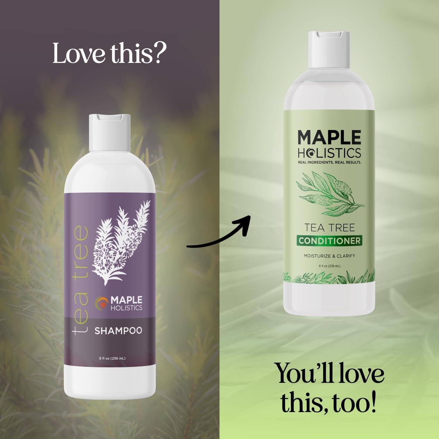 Champú Aclarador de Árbol de Té Maple Holistics 250ml