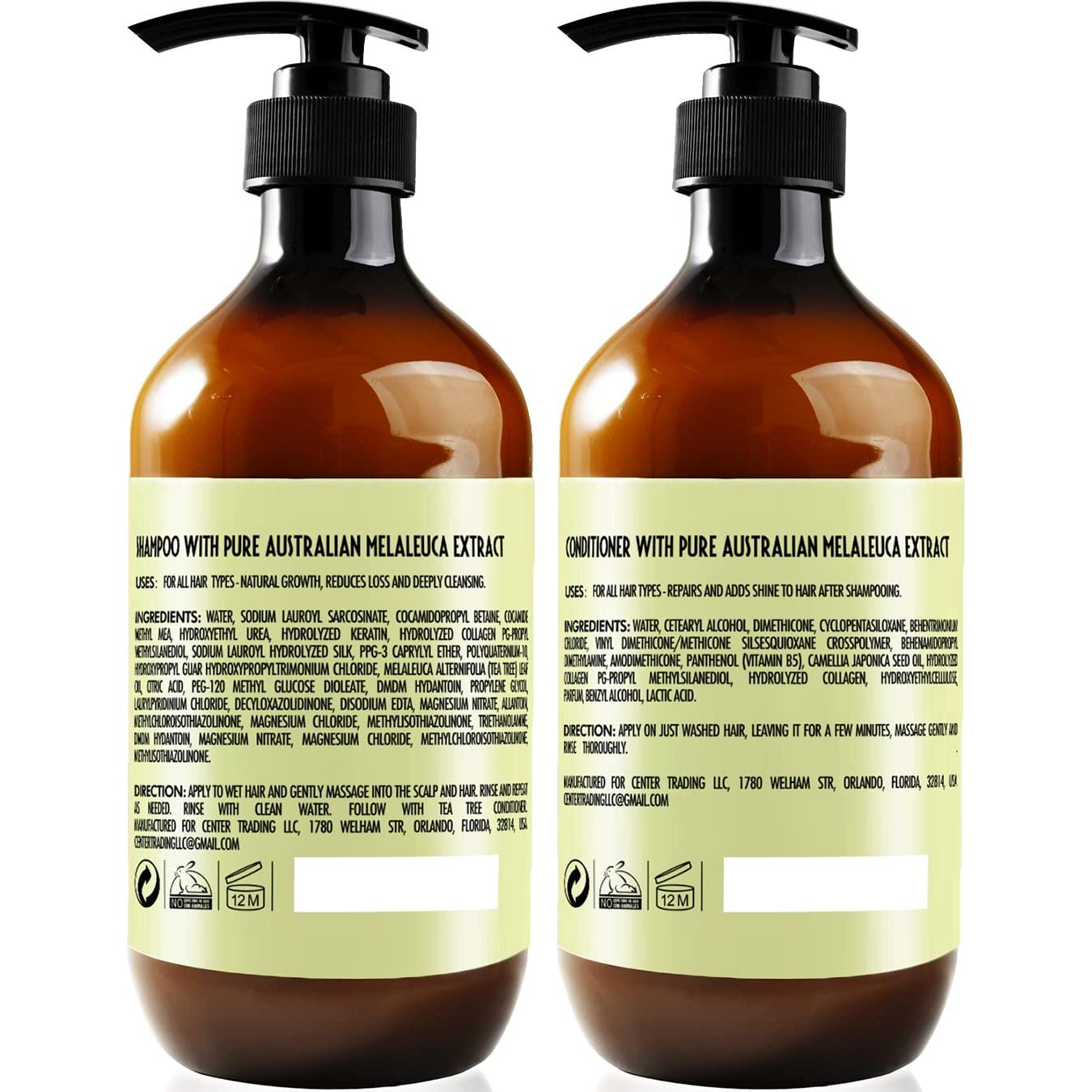 Juego de Champú y Acondicionador Anticaspa Pure Nature 480g