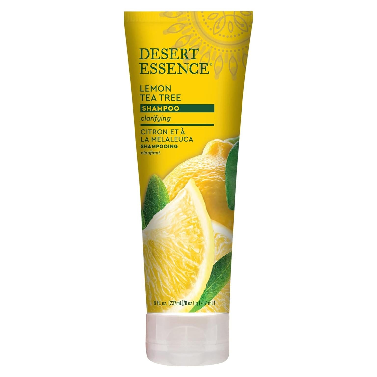 Champú de Árbol de Té Limón Desert Essence 236 ml - Revitaliza y Fortalece