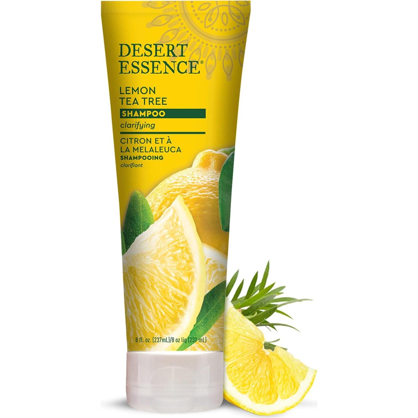 Champú de Árbol de Té Limón Desert Essence 236 ml - Revitaliza y Fortalece